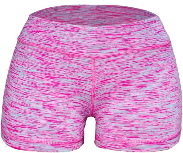 Epic MMA Gear WOD Booty Shorts for Women (Small, Berry Space Dye) Review